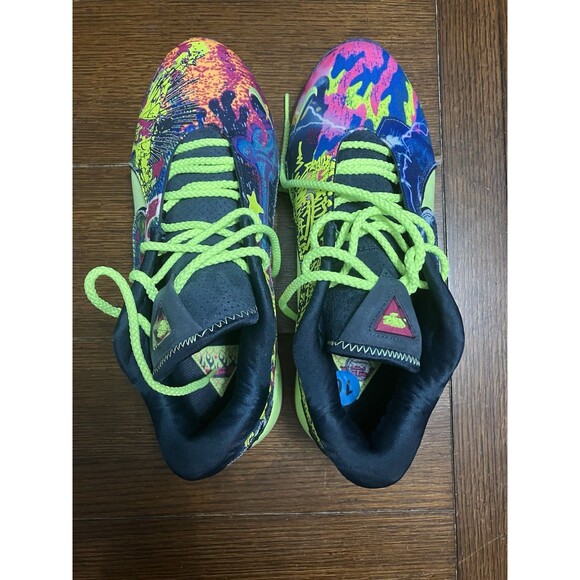 Nike LeBron XXII EP Bryce's World CLEAN/no box US 10 Green/Blue/Pink HV8451-400 - Picture 2 of 6